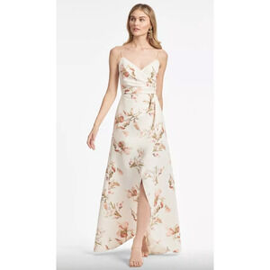 SACHIN + BABI Dress Size 6 Evening Gown NEW Abby Gown Eggshell Venetia Petals